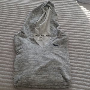Grey PINK hoodie